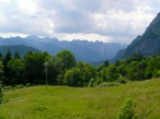 Hradba Dolomitov od Tolmezza