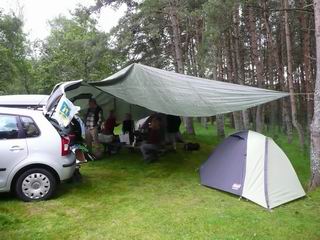 Pri �k�tskom po�as� je najistej�ie stanova� pod stanom